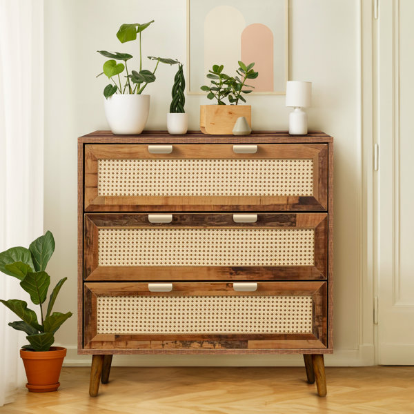 Bay Isle Home Dominy 3 Drawer Dresser & Reviews Wayfair Canada